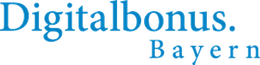 Logo des bayerischen Förderprogramms Digitalbonus Bayern