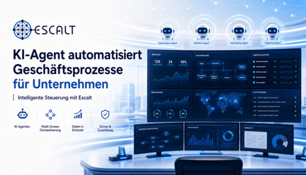 KI-Agenten Entwicklung – Escalt GmbH KI-Agent automatisiert Geschäftsprozesse für Unternehmen